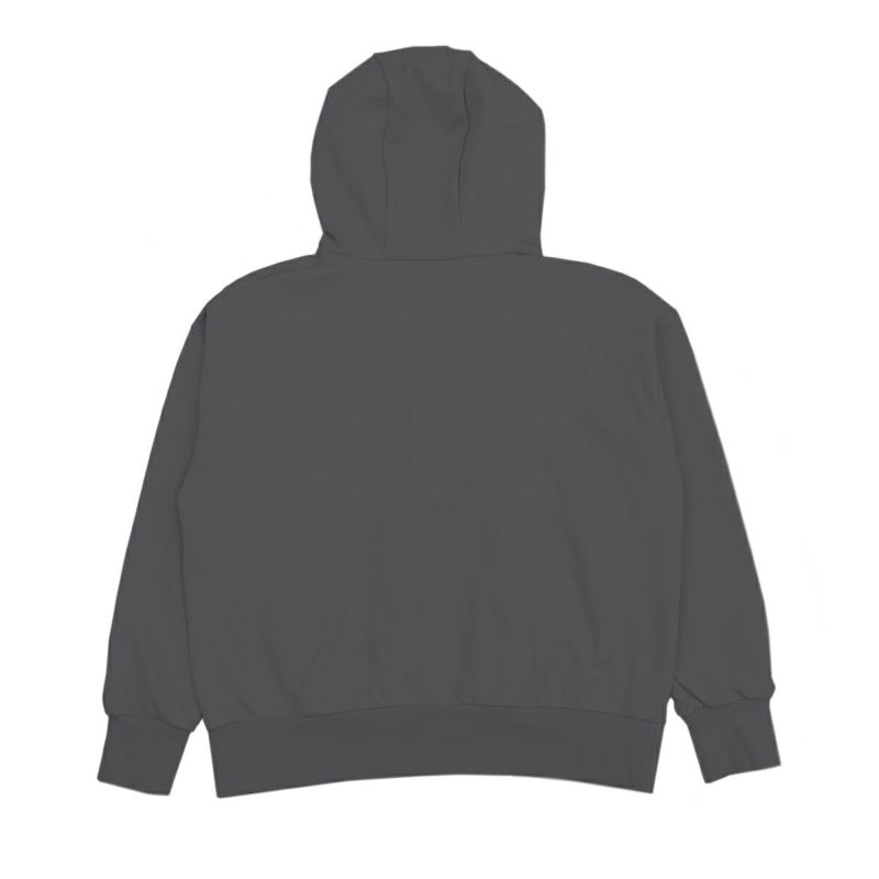 Side-Zip-Hoodie（Charcoal Gray） | butreal